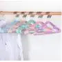 10pcs Random Color Stainless Steel Clothes Hanger Non-Slip Space Saving Clothes Hangers with Hook Closet Organizer Drying Racks 10pcs Random Color Stainless Steel Clothes Hanger Non-Slip Space Saving Clothes Hangers with Hook Closet Organizer Drying Racks