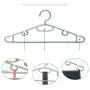 10pcs Clothes Hanger Multifunction Storage Clothespin Hook Plastic Outdoor Drying Clothes Rack for Clothing Organizer Random Color