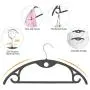 IEOKE Premium Velvet Hangers, Non Slip Suit Clothes Hangers Coat Hangers (50 Pack) Ultra Thin Space Saving with Heavy Duty 360 Swivel Chrome Hook (Titanium Grey) IEOKE Premium Velvet Hangers, Non Slip Suit Clothes Hangers Coat Hangers (50 Pack) Ultra Thin Space Saving with Heavy Duty 360 Swivel Chrome Hook (Titanium Grey)