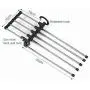 5pcs Random Color Newest Multifunction 5 in 1 Pant Rack, Shelves Stainless Steel Clothes Hangers Multi-Functional Wardrobe Magic Hanger Decoration 5pcs Random Color Newest Multifunction 5 in 1 Pant Rack, Shelves Stainless Steel Clothes Hangers Multi-Functional Wardrobe Magic Hanger Decoration