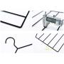 HHXD 3pcs Pants Magic Clothes Hanger,Iron Save Space Storage Coat Hangers Beautiful/Black / 3pcs