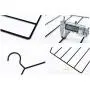 HHXD 3pcs Pants Magic Clothes Hanger,Iron Save Space Storage Coat Hangers Beautiful/Black / 3pcs