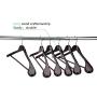 EAZONE Solid Wooden Extra-Wide Shoulder Suit Coat Hangers Wooden Coat Hangers with Non Slip Pants Bar and 360 Swivel Hook Retro Finish, 6-Pack EAZONE Solid Wooden Extra-Wide Shoulder Suit Coat Hangers Wooden Coat Hangers with Non Slip Pants Bar and 360 Swivel Hook Retro Finish, 6-Pack