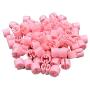 Qlychee 100Pcs Blank Clothes Hanger Sizer Garment Size Markers White Blue Pink