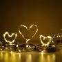 Shelley Solar Mason Jar Lid Lights,10 Pack 30 LEDs(Hanger Included) String Fairy Lights Solar Laterns Table Lights,Great Outdoor Lawn Decor for Patio Garden, Yard(No Jars) (Warm White)