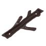 Dovewill Heavy Duty Metal Tree Branch Hooks Coat Key Hat Towel Clothes Hook Hanger Storage Rack - Brown