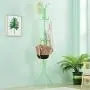 TD Creative Metal Coat Rack, Porch Bedroom Hanger, Home Simple Clothes Shelves Bag Rack (Color : Green)