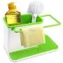 Hengory 2-in-1Kitchen Sink Sponge Holder Dish Cloth Hanger ABS Kitchen Sink Organization Basket for Sponges Dishcloth Kitchen In Sink Caddy Kitchen Sink Storage Organizer Hengory 2-in-1Kitchen Sink Sponge Holder Dish Cloth Hanger ABS Kitchen Sink Organization Basket for Sponges Dishcloth Kitchen In Sink Caddy Kitchen Sink Storage Organizer