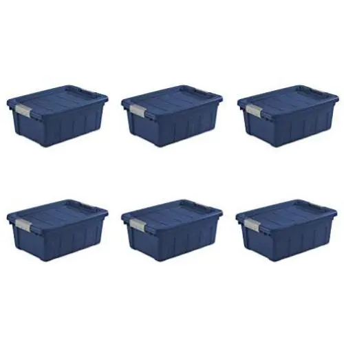 STERILITE, 10 Gal./38 L Ultra Totes, 10 Gallon, True Blue STERILITE, 10 Gal./38 L Ultra Totes, 10 Gallon, True Blue