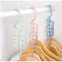 10PC Random Color 5Circle Plastic Drying Laundry Clothes Hanger Organizer Multilayer Windproof Holder Buckle Household Anti-Slip Hook Clip Decoration 10PC Random Color 5Circle Plastic Drying Laundry Clothes Hanger Organizer Multilayer Windproof Holder Buckle Household Anti-Slip Hook Clip Decoration