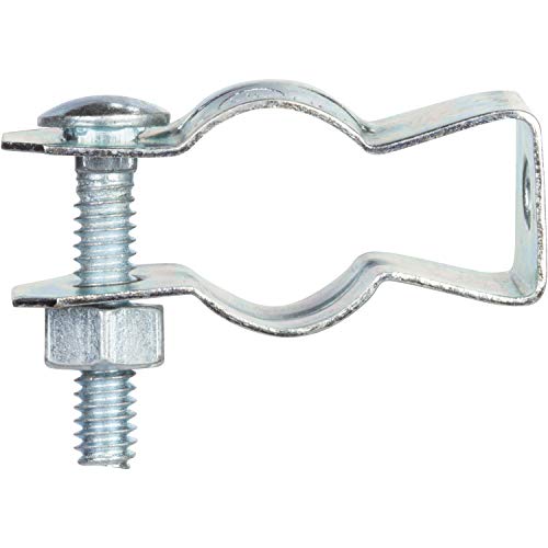 Morris Products Conduit Hanger With Bolt Features ?3/4 Inch - Secures Rigid, EMT Conduit to Mounting Surfaces ? Insulated Supports - Zinc-Plated Steel ? Threaded Rod - 100 Pieces