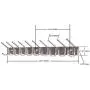 10 Coat Hat Hooks, WEBI Large Solid Stainless Steel 304 Mugs, Clothes, Robe, Bath Towel Rail Rack, Wall Mount Great Home Storage Hanger Holder for Bedroom, Entrance, Foyers, Hallways, Brushed Nickel 10 Coat Hat Hooks, WEBI Large Solid Stainless Steel 304 Mugs, Clothes, Robe, Bath Towel Rail Rack, Wall Mount Great Home Storage Hanger Holder for Bedroom, Entrance, Foyers, Hallways, Brushed Nickel