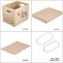 SEMAXE Stroage Carton Boxes with Lift-Off Lid，Portadle File Storage Tape-Free Assembly Moving Boxes, 10-Pack,14" x 11" x 10"