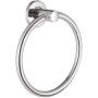 Yescom Stainless Steel Towel Ring Holder Hanger Polished Chrome Wall Mounted Bathroom Home Hotel Easy to Install