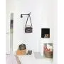 Mkono 2 Pack Wall Mounted Clothes Hanger with Swing Arm Holder Metal Hanging Drying Rack Space Saver for Closet Organizer, Bathroom, Bedroom, Laundry Room, Black