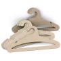 Koobay 17" Natural Recyclable Paper Cardboard Adult Cloth Hanger，High Load Bearing 3.5mm Thickness Ok for Ski Suit (50)