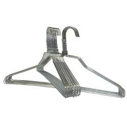 ProCare 100 Strong Silver Color Galvanized Metal Wire Hangers 16 Inch 13 Gauge Clothes Hangers