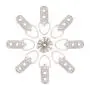 Swpeet 60 Pcs Heavy Duty Large Wide D Ring Shape Nail Non-Trace Frame Picture Hangers Double Hole with Screws, for Home Decoration, Picture Frame Hanging with Transparent Box
