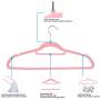 Yeshom 100Pcs Velvet Hanger Non Slip Clothes Suit Flocked Hangers Swivel Hook Ultra Thin Space Saving for Home Closet Yeshom 100Pcs Velvet Hanger Non Slip Clothes Suit Flocked Hangers Swivel Hook Ultra Thin Space Saving for Home Closet
