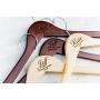 Personalized, Engraved Wedding Dress Hanger by Left Coast Original