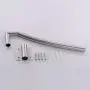 Weirun SUS304 Stainless Steel Clothes Hanger with Swing Arm Holder System Closet Storage Organizer Heavy Duty Drying Rack with 6 Hooks Wall Mount Brushed Finish Weirun SUS304 Stainless Steel Clothes Hanger with Swing Arm Holder System Closet Storage Organizer Heavy Duty Drying Rack with 6 Hooks Wall Mount Brushed Finish
