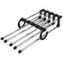 Firm Portable Hand-Held Closet Organizer Trouser Pants Ties Scarf Shawl Rack Hangers for Clothes Drying Rack 5pcs Firm Portable Hand-Held Closet Organizer Trouser Pants Ties Scarf Shawl Rack Hangers for Clothes Drying Rack 5pcs