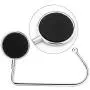 4or8 Purse Hook Hanger Christmas Stocking Hook Unique Design Stainless Steel Sock Hnager Curtain Clips Shower Curtain Hooks for Xmas Stocking