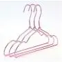 10pcs Random Color Aluminum Metal Clothes Hangers for Kids, Space Saving Cute Dress Shirts Coats Hanger for Children Decoration