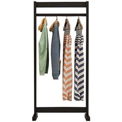 Coat Rack Coat Rack Stand,Coat Rack Coat Hat Stand Garment Rack, Modern simplicity free standing Childrens wood Coat Hanger Stand Clothes stand, for gift childrens bedrooms study room,Black,8045120