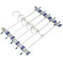 SEniutarm Pants Jeans Hanger Anti-Slip Trouser Clothes Rack Organizer Shirt 5/10/15/20Pcs Blue 5pcs SEniutarm Pants Jeans Hanger Anti-Slip Trouser Clothes Rack Organizer Shirt 5/10/15/20Pcs Blue 5pcs
