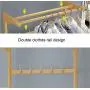 ZCYX Nordic Hangers Hall Cabinet Shoe Cabinet Coat Rack Floor Shoe Rack Hanger Living Room Clothes Rack (Size : 60cm)