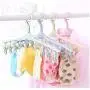 10pcs Random Color Plastic Portable Bathrooms Cloth Hanger Rack with Detachable Clips Clothespin Clothes Hangers Socks Underwear Drying Clips 10pcs Random Color Plastic Portable Bathrooms Cloth Hanger Rack with Detachable Clips Clothespin Clothes Hangers Socks Underwear Drying Clips