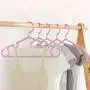 KPROE 20 Premium Childrens Hangers, Plastic, Heavy Duty Durable Tubular Baby Hangers for Laundry and Closet (Red)