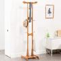 Ymjdmb Assembly Coat Rack Stand Hat Hanger Tree Holder, Bamboo Clothes Organizer for Hallway Entryway Room Home Office