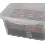 Pekky 15 Quart Plastic Storage Box, Clear Bin Organizer(2 Packs) Pekky 15 Quart Plastic Storage Box, Clear Bin Organizer(2 Packs)