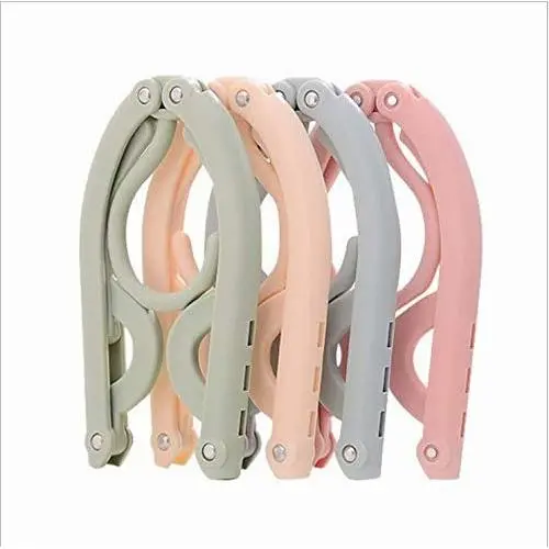 CP-nine 8 Pcs Travel Hangers - Portable Folding Clothes Hangers Travel Accessories Foldable Clothes Drying Rack for Travel (Colorful) CP-nine 8 Pcs Travel Hangers - Portable Folding Clothes Hangers Travel Accessories Foldable Clothes Drying Rack for Travel (Colorful)