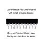 LEKUSHA Belt Organizer Hanger, 10 Hook Belt Rack, Belt Storage Holder for Closet - Change Your Clothes Hanger to Belt Organizer Hanger - Pack of 2
