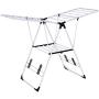 HomeTech 3 Tier Foldable Drying Rack Laundry Wing Shape | Free Standing Large Portable Heavy Duty Folding Clothes Dryer Hanger Storage Organizer Shoes Kitchen Shirt Indoor Outdoor Mat Garment