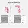 ZZYJYALG Hanging Ironing Machine Plastic Metal Handheld Transparent Water Tank Travel Foldable Large Capacity High Household Cotton Cloth Ironing Portable Bed Sheets Dormitory Curtains(Pink) ZZYJYALG Hanging Ironing Machine Plastic Metal Handheld Transparent Water Tank Travel Foldable Large Capacity High Household Cotton Cloth Ironing Portable Bed Sheets Dormitory Curtains(Pink)