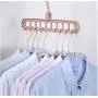 10pcs Random Color Multi-Port Support Circle Clothes Hanger, Clothes Drying Racks Multifunction Plastic Scarf Clothes Hanger Hangers 10pcs Random Color Multi-Port Support Circle Clothes Hanger, Clothes Drying Racks Multifunction Plastic Scarf Clothes Hanger Hangers