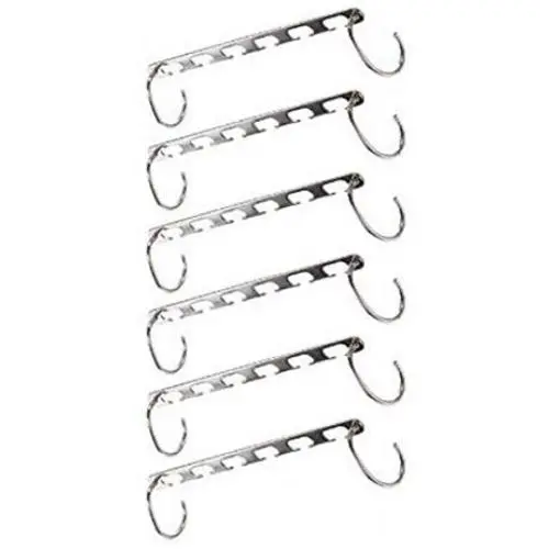 10 Pcs Folding Shirts Coat Clothes Hanger Holders Save Space Non-Slip Clothing Organizer Practical Racks Hangers for Clothes Decoration