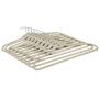 Sholdnut 50 Packs Velvet Flocked Clothes Hangers Ultra Thin Non-Slip Space Saving Coat Hangers