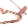 Koobay Top 17" Rose Copper Gold Shiny Steel Wire Clothes Hanger Non Slip Shoulders for Shirts,Coat,Slacks Storage & Display (10) Koobay Top 17" Rose Copper Gold Shiny Steel Wire Clothes Hanger Non Slip Shoulders for Shirts,Coat,Slacks Storage & Display (10)