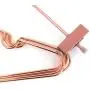 Koobay Top 12.5" Children hangers Rose Copper Gold Shiny Steel Wire children Clothes Hanger Non Slip Shoulders For shirts ,Coat ,Slacks Storage & Display (10ps/lot) Koobay Top 12.5" Children hangers Rose Copper Gold Shiny Steel Wire children Clothes Hanger Non Slip Shoulders For shirts ,Coat ,Slacks Storage & Display (10ps/lot)