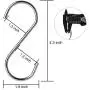 20 Pack S Hooks Heavy Duty 304 Stainless Steel for haning Plants Large (11 cm /4.3 inch-20 Pack) 20 Pack S Hooks Heavy Duty 304 Stainless Steel for haning Plants Large (11 cm /4.3 inch-20 Pack)