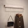 Cxjff Wall Coat Rack Clothes Hat Hanger Holder Rod Solid Wood Fashion Home Style, 4 Colors, 4 (Color : White, Size : 80x30x18CM) Cxjff Wall Coat Rack Clothes Hat Hanger Holder Rod Solid Wood Fashion Home Style, 4 Colors, 4 (Color : White, Size : 80x30x18CM)