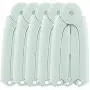 Yosooo Multi-Functional Mini Folding Clothes Hanger Portable Travel Artifact Plastic Drying Rack(5PCS Green)