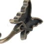 FidgetGear Antique Butterfly Coat Robe Hook Wall Mounted Door Clothes Towel Single Hanger