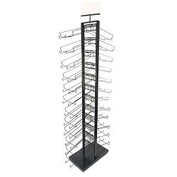 Only Hangers Double Sided Black Baseball Cap Rack - Holds 288 Hats