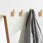 Pack of 4, Simple Style, Natural Beech Wood Coat Hooks, Wall Mounted Modern Single Organizer Hangers, Wooden Hook Handmade Craft Clothes Hat Hanger Towel Umbrella Rack Pack of 4, Simple Style, Natural Beech Wood Coat Hooks, Wall Mounted Modern Single Organizer Hangers, Wooden Hook Handmade Craft Clothes Hat Hanger Towel Umbrella Rack